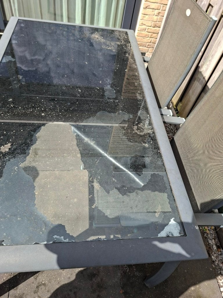 tuintafel, Ophalen, Gebruikt, Rechthoekig, Aluminium