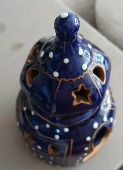 Theelicht Poolse keramische aardewerk, Ophalen of Verzenden
