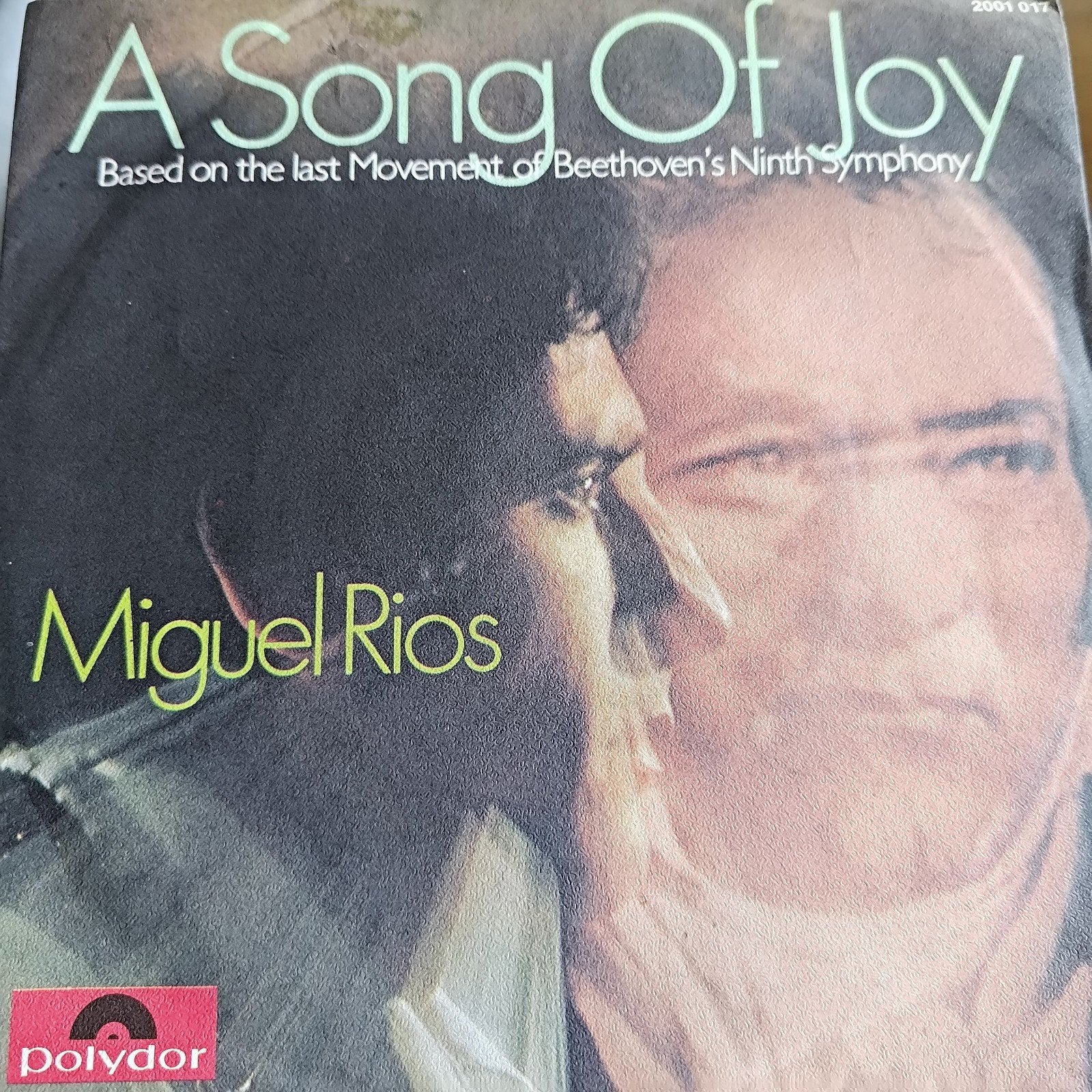 Miguel Rios - A Song Of Joy (Vinyl Single Polydor), Ophalen of Verzenden, 1970 - 1979, Gebruikt, 7 inch