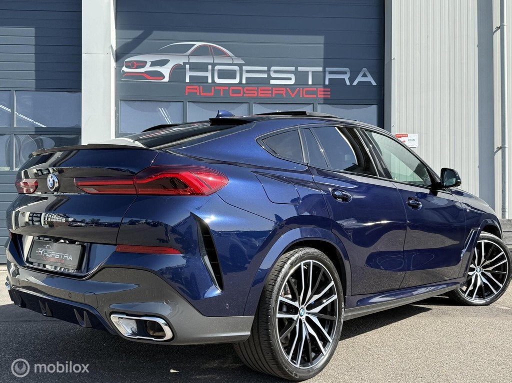 BMW X6 xDrive40i M-Sport Indivudual Laser Luchtv.Trekh.VOL!, Auto's, BMW, Automaat, Gebruikt, Euro 6, Blauw
