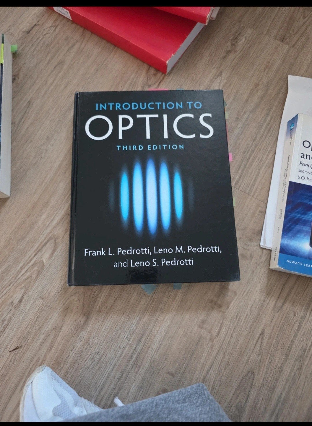 Introduction to Optics - Frank L. Pedrotti (3e editie), Boeken, Beta, Gelezen, Pedrotti, HBO
