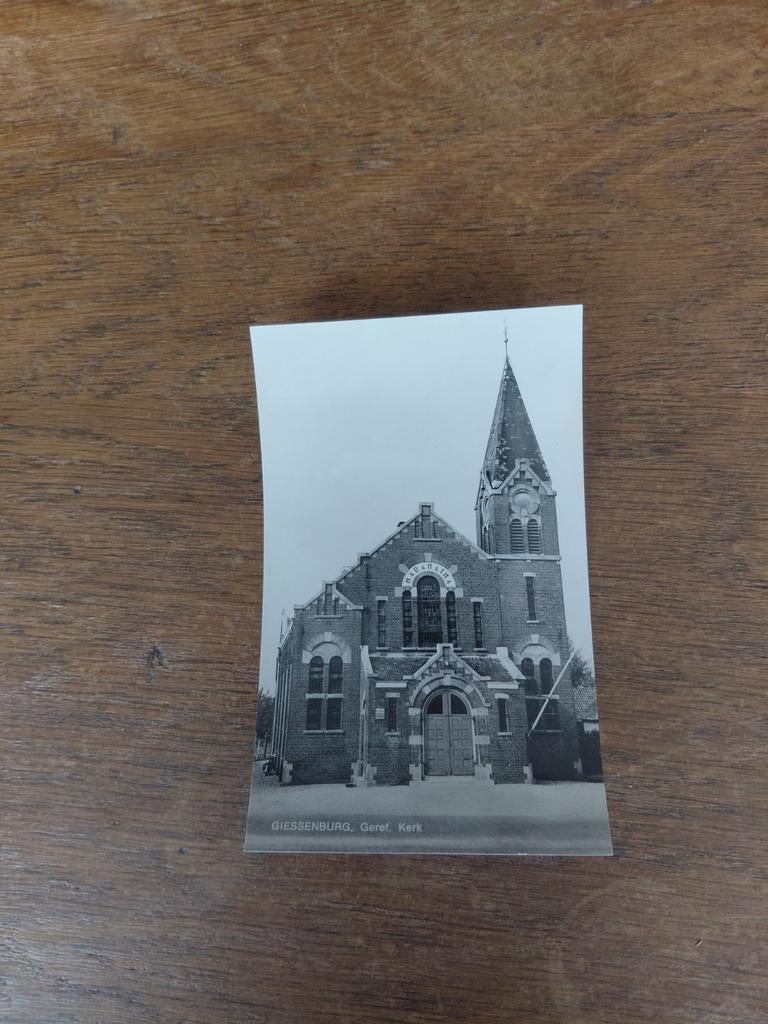 79_ i Giessenburg geref kerk, Verzamelen, Ansichtkaarten | Nederland, Ophalen of Verzenden