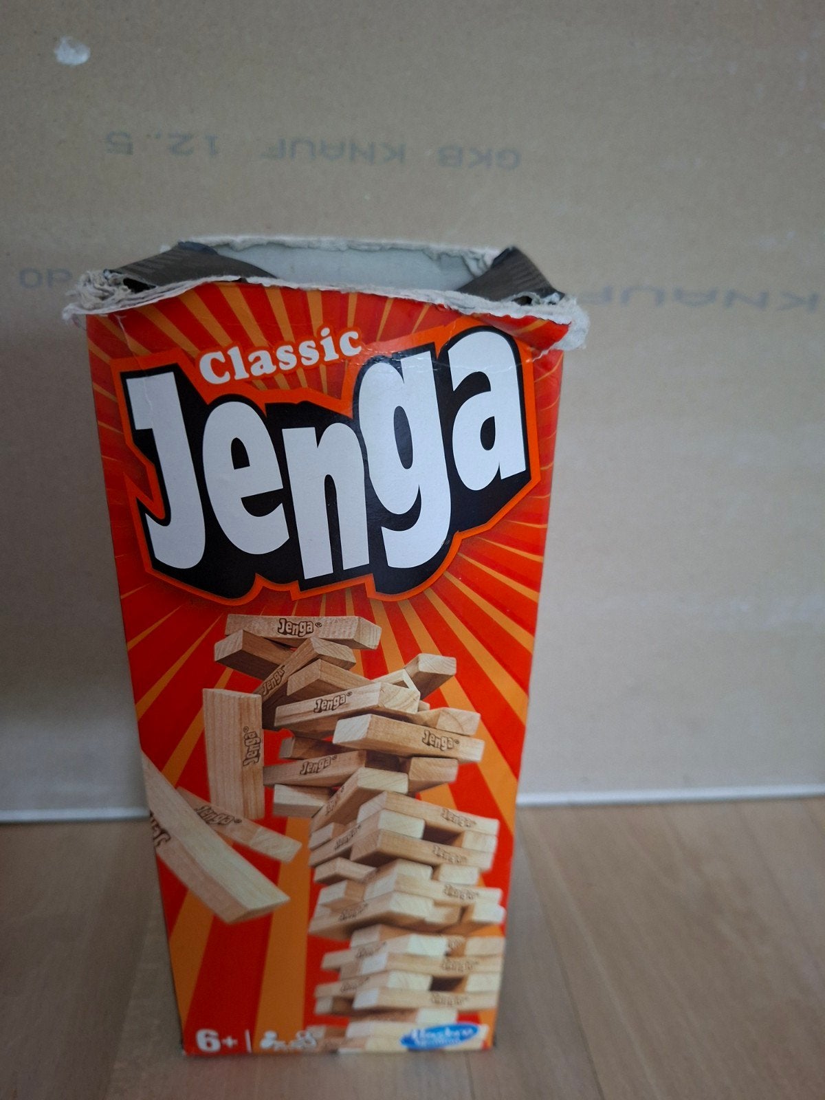 Jenga Classic, Een of twee spelers, Ophalen, Gebruikt, Hasbro Gaming