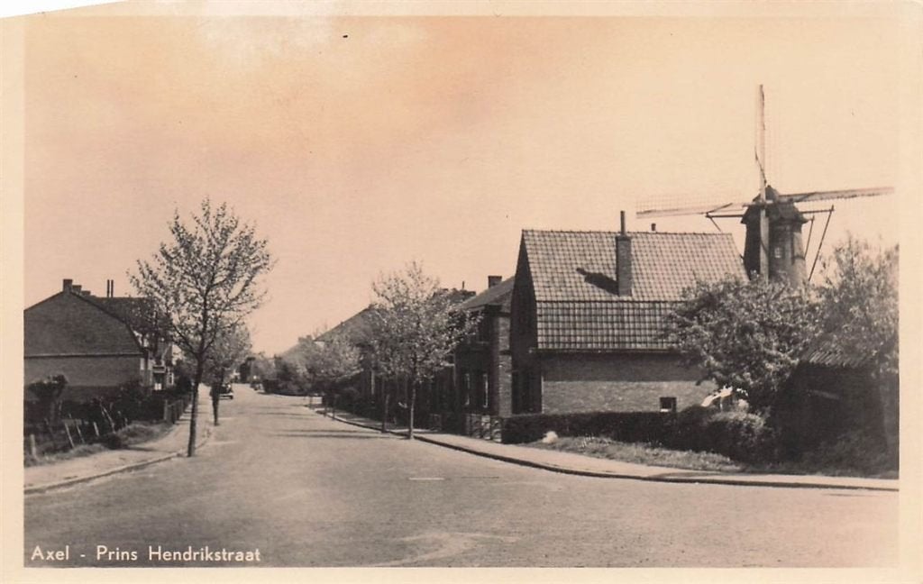 703-176-029 Axel Prins Hendrikstraat, Verzenden, Voor 1920, Zeeland
