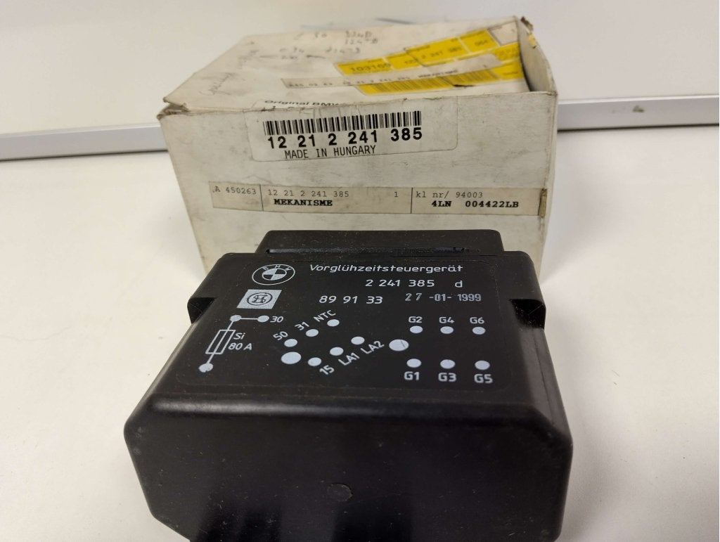 BMW E30 E34 voorgloeirelais 12212241385 NIEUW, Auto-onderdelen, Niet ingevuld, Niet ingevuld, Nieuw, Ophalen of Verzenden