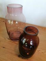 Twee Bombyxx glazen vazen., Overige kleuren, Nieuw, Ophalen of Verzenden, Glas
