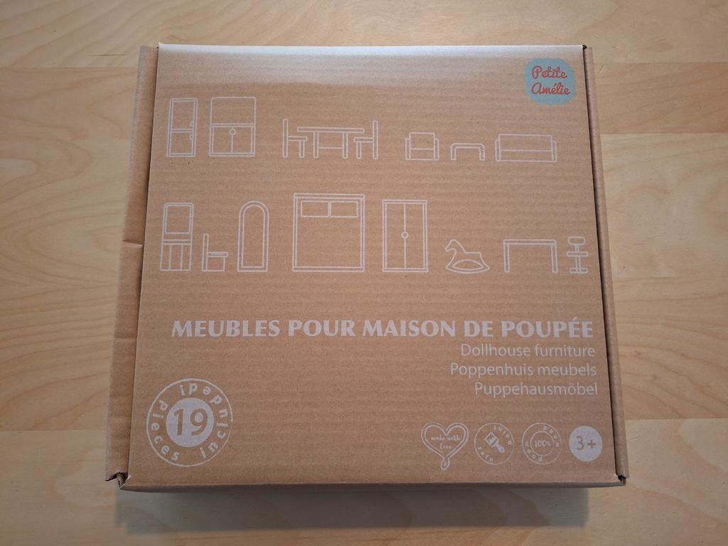 Houten poppenhuis meubels, Ophalen of Verzenden, Nieuw, Toebehoren