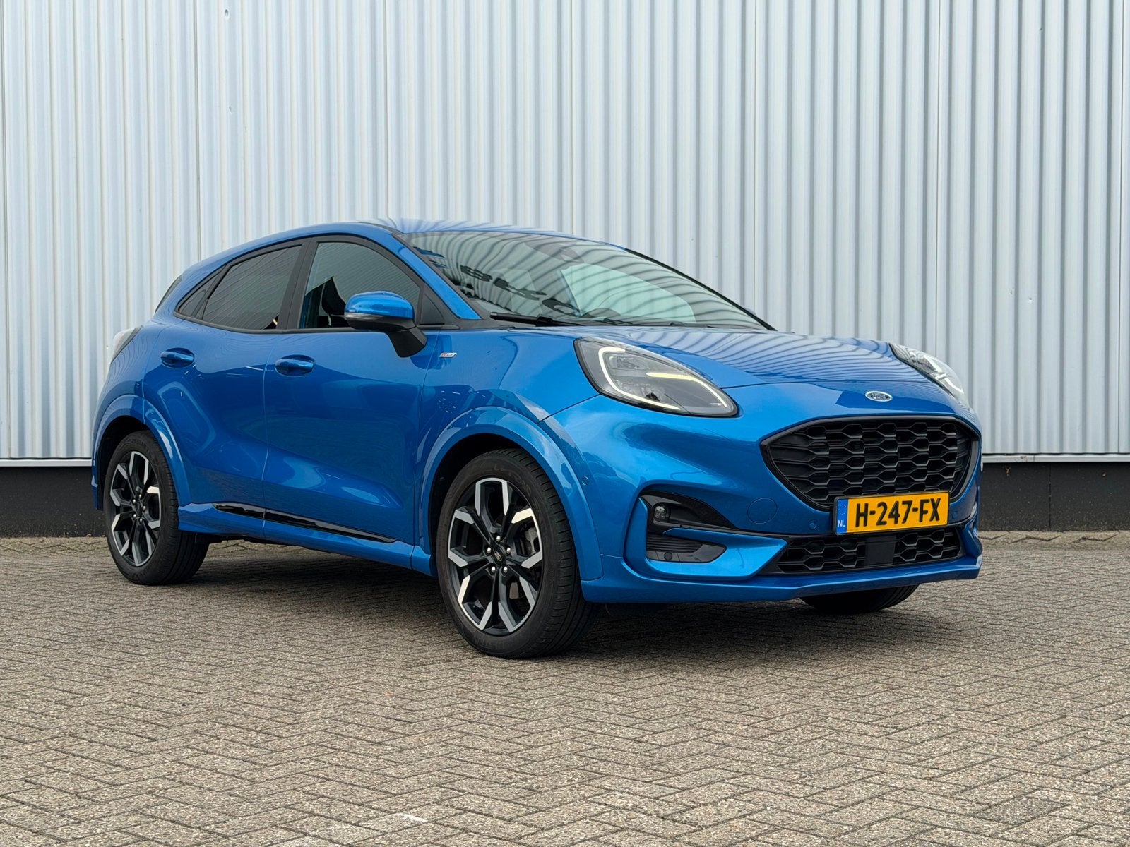 Ford Puma 1.0i Ecoboost Hybrid 125pk 2020 Blauw, Auto's, Voorwielaandrijving, Puma, Blauw, Origineel Nederlands