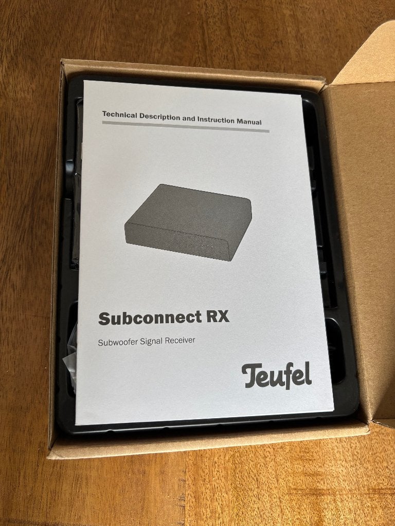 Teufel Subconnect RX, Ophalen, Nieuw, Subwoofer, Overige merken