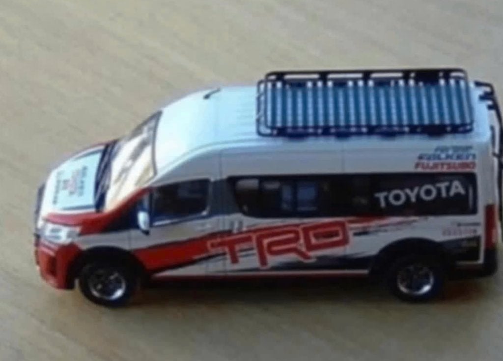 Toyota Commuter TRD Toyota Gazoo Racing 1/43 Assistance # 34, Verzenden, Nieuw, Auto, Overige merken