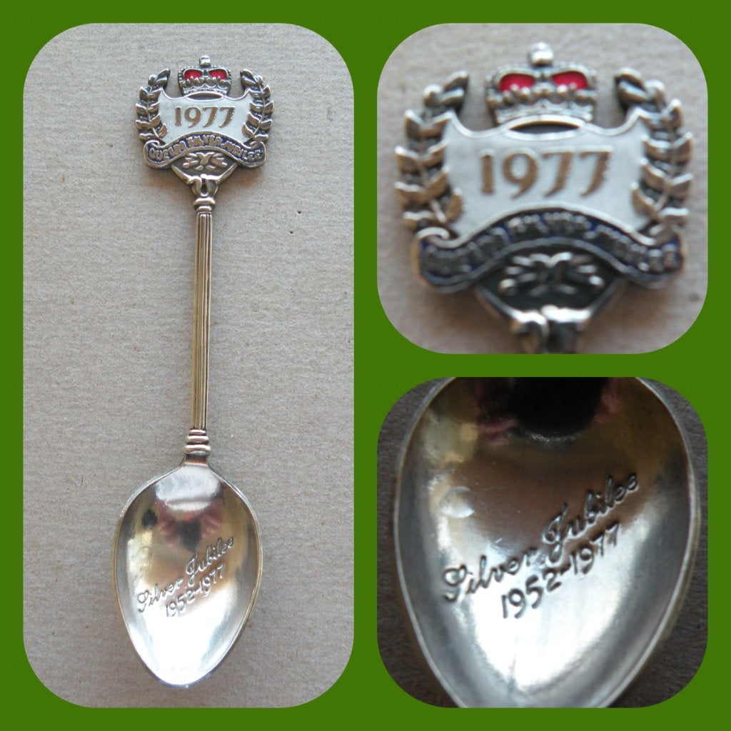 25 jarig jubileum Kon.Elisabeth UK (Verzendkosten nl € 1,40), Antiek en Kunst, Verzenden