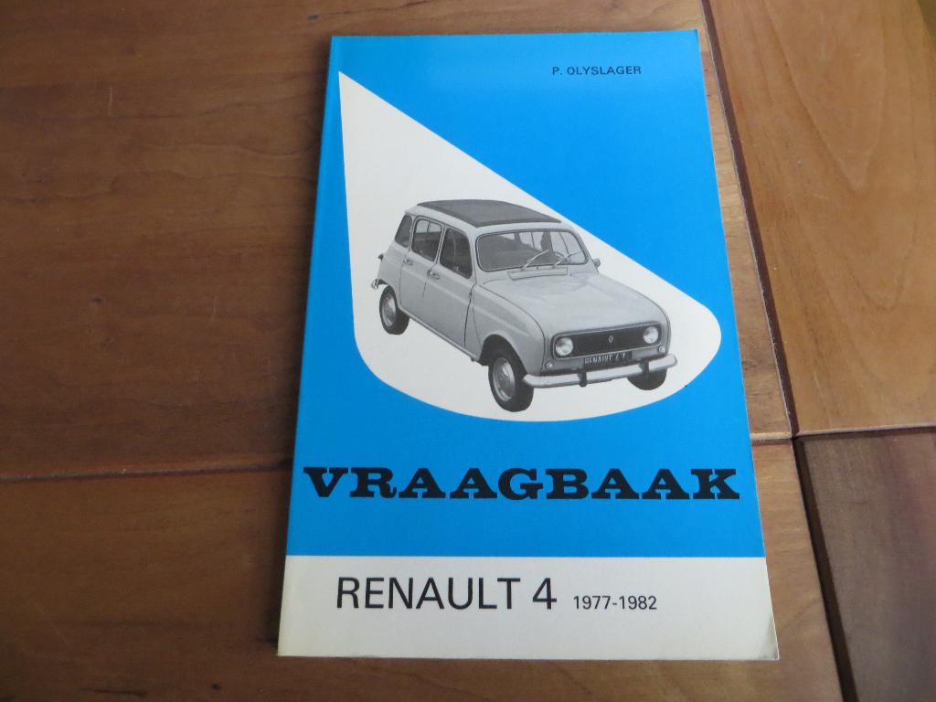 Vraagbaak Renault 4, Renault 4 F4, 4 F6, Rodeo 1977-1982, Ophalen of Verzenden