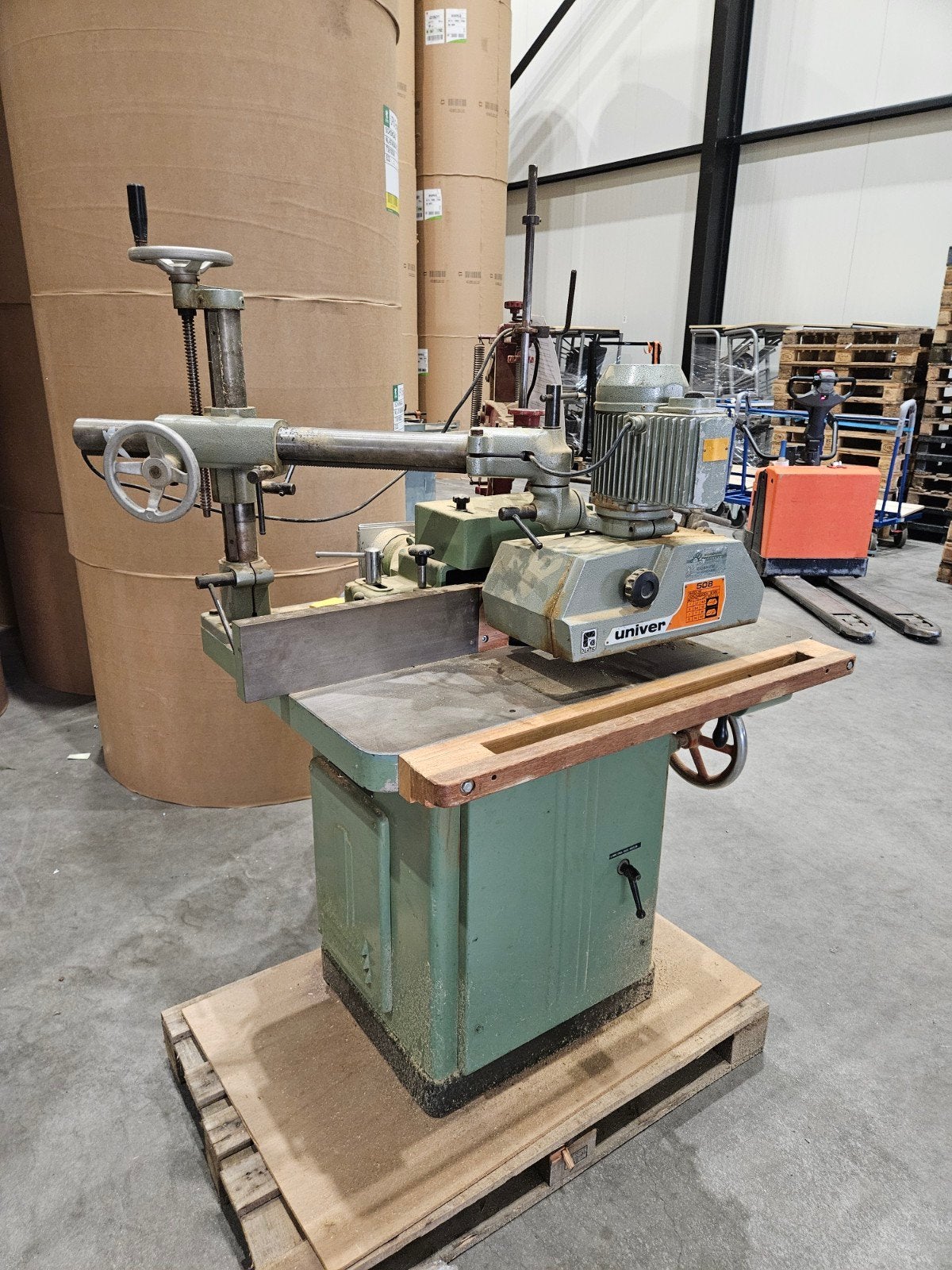 Verboom F-240 Freesmachine / Tafelfrees, Ophalen