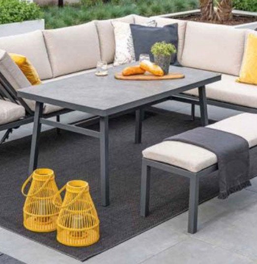 Garden impressions tafel (voor loungeset), Ophalen, Nieuw, Aluminium