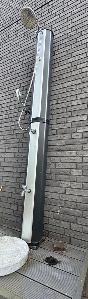 Buitendouche solar AREBOS, Tuin en Terras, Buitenkranen, Ophalen, Gebruikt
