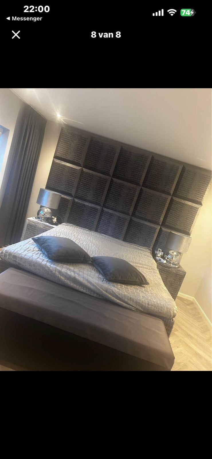 Eric kuster bed, Ophalen, Zo goed als nieuw