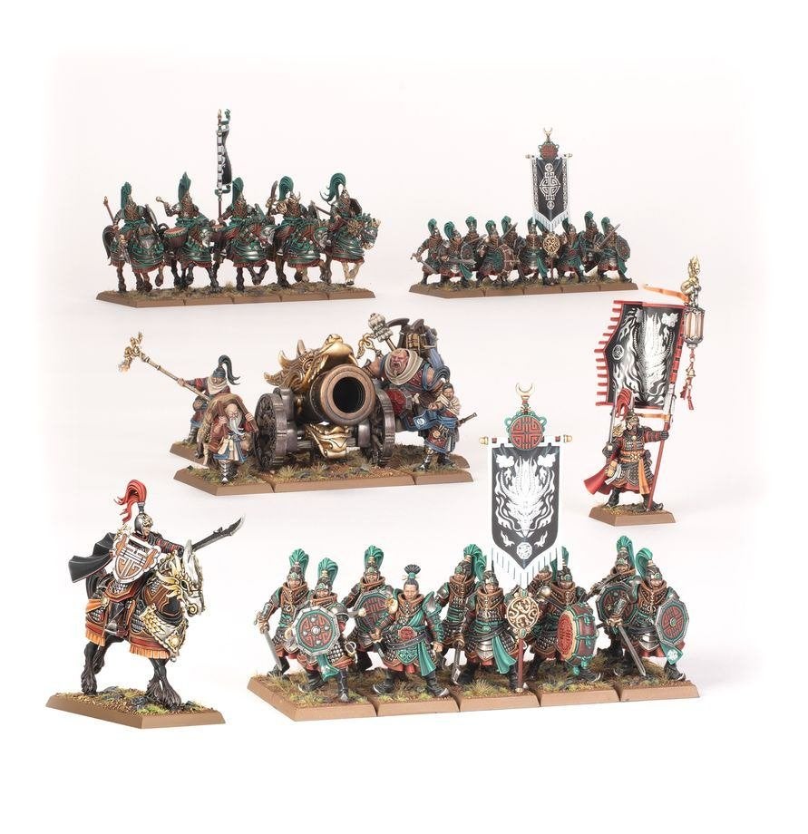 Warhammer: The Old World – Grand Cathay Core Set Miniaturen, Hobby en Vrije tijd, Wargaming, Ophalen of Verzenden, Nieuw, Warhammer