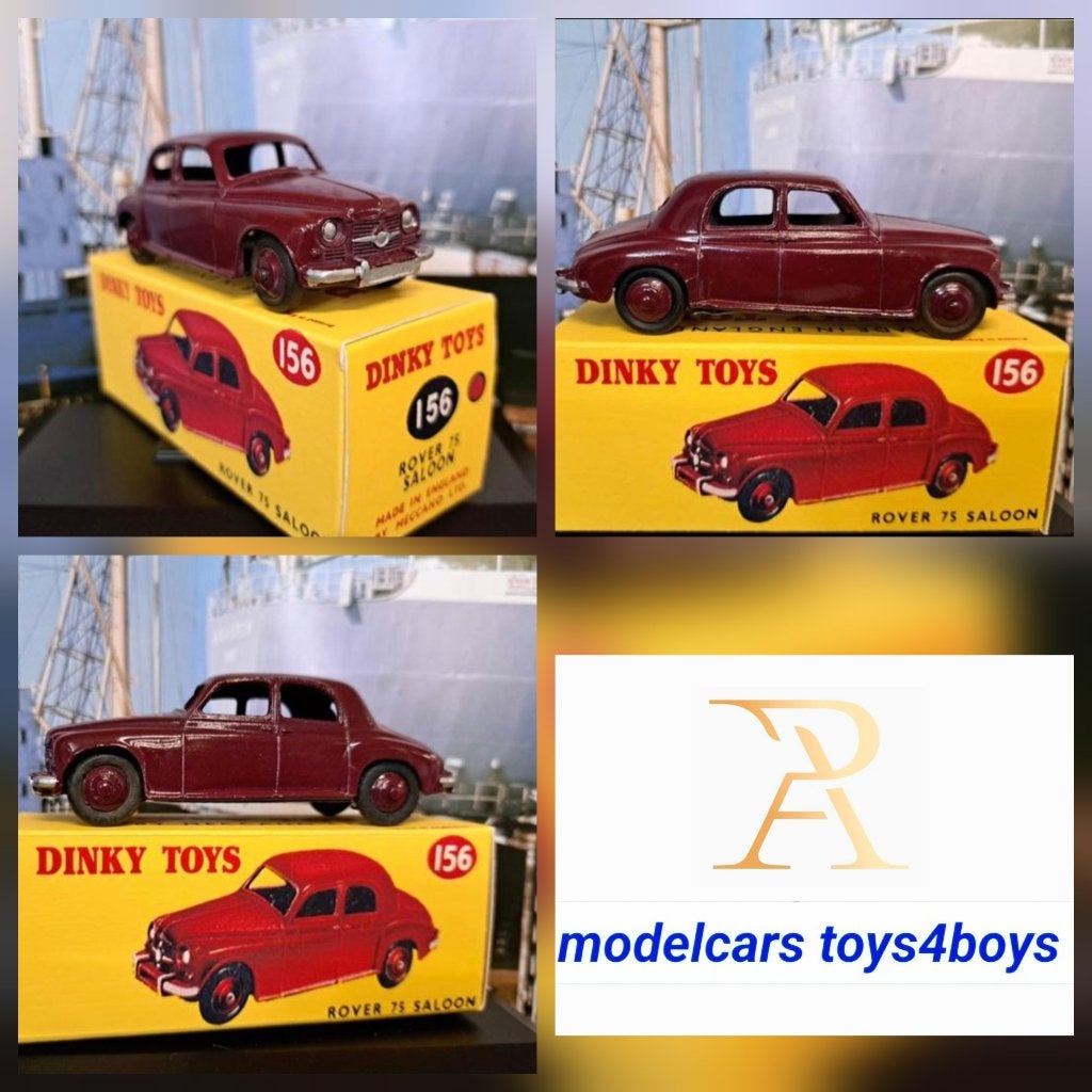 Dinky Toys no156 Rover 75 Saloon1/43, Verzenden, Gebruikt, Auto, Dinky Toys