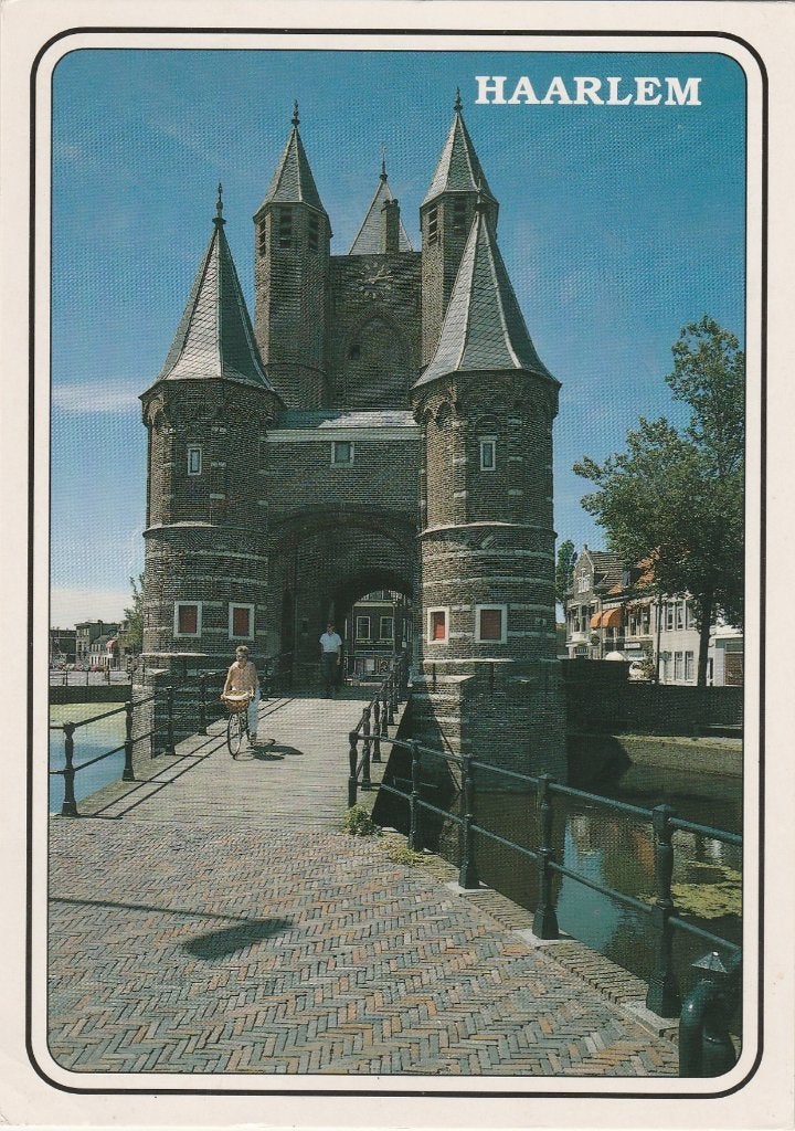 HAARLEM Amsterdamse Poort, Verzamelen, Ansichtkaarten | Nederland, Verzenden, 1980 tot heden, Gelopen, Noord-Holland