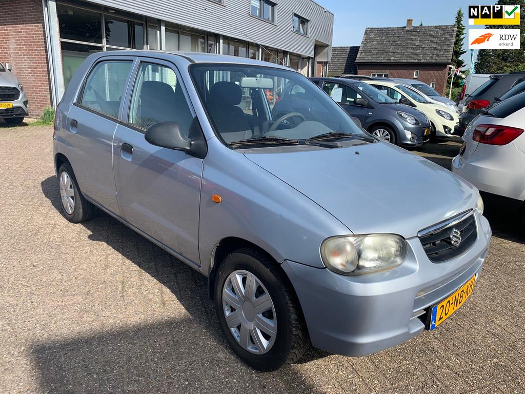 Suzuki Alto 1.1 GL 5 DRS. 2003 € 850.- 1 JAAR APK , ZO MEE, Auto's, Suzuki, Voorwielaandrijving, Stof, 750 kg, 4 cilinders