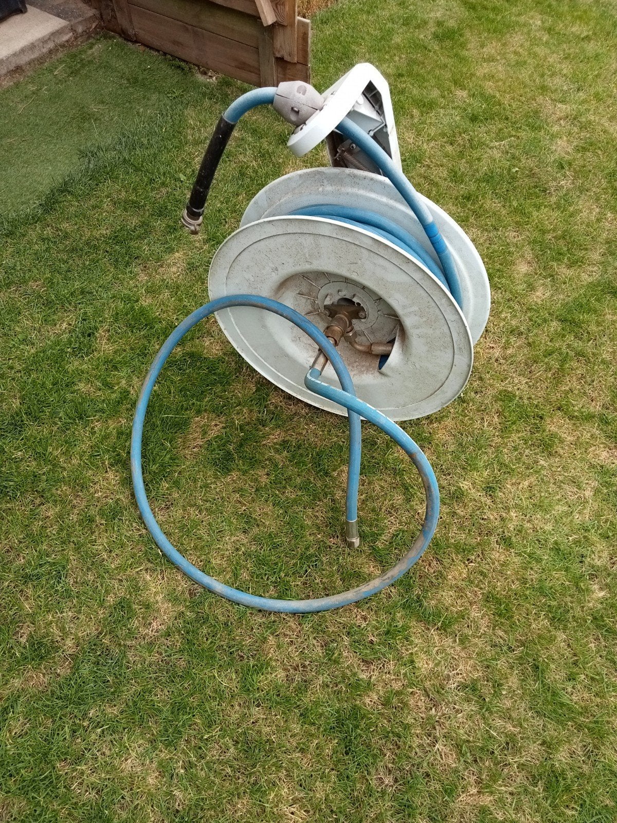 Haspel 20 meter 3/4 slang temperatuur 160 graden, Ophalen