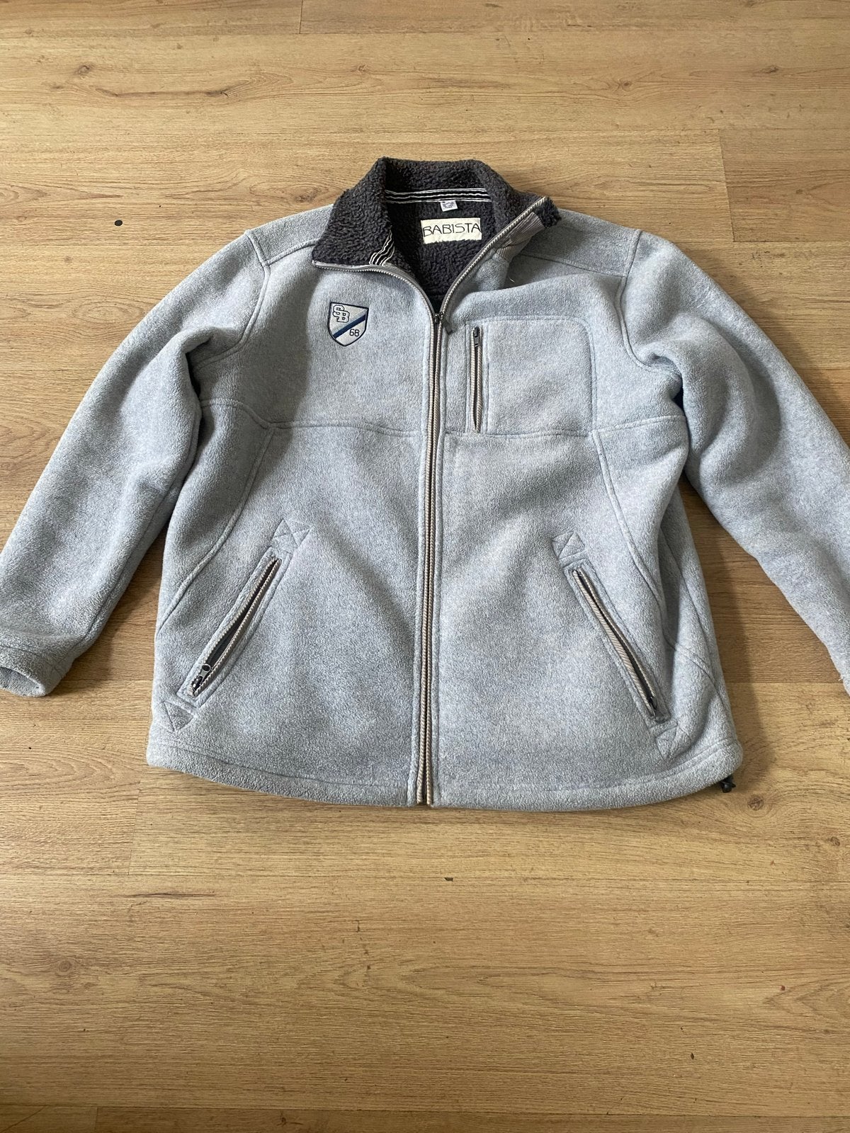 Babista fleecejack met rits - Maat 50 (M), Ophalen of Verzenden, Zo goed als nieuw, Maat 48/50 (M), Grijs