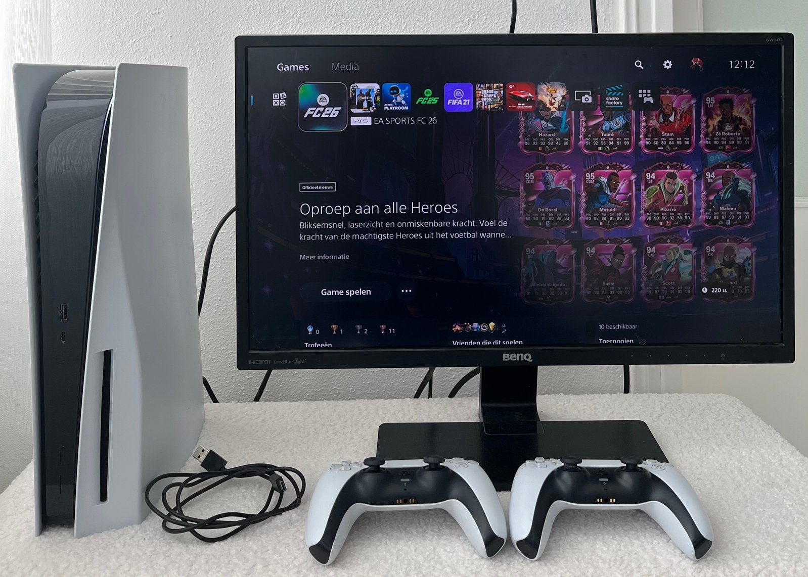 Playstation 5 disc, Spelcomputers en Games, Spelcomputers | Sony PlayStation 5, Zo goed als nieuw, Playstation 5, Ophalen