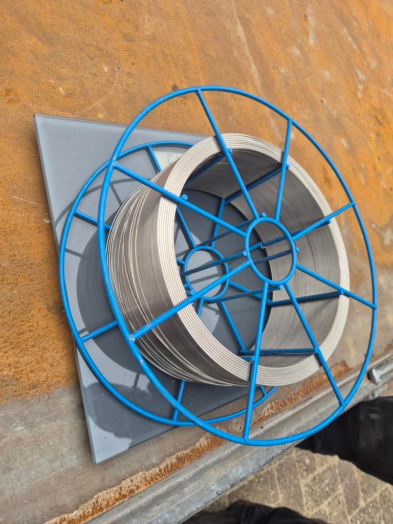Gebruikte rol lasdraad RVS 316 0.8mm, Ophalen of Verzenden