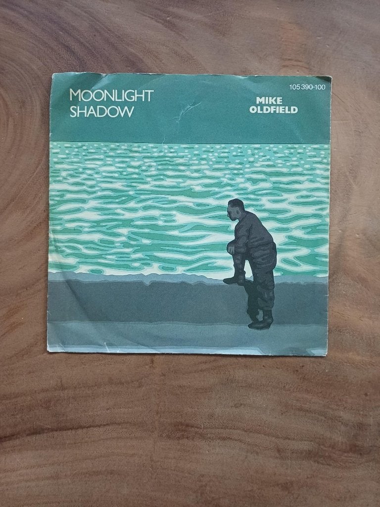 Mike Oldfield - Moonlight Shadow - Single - Vinyl, Gebruikt, 7 inch, Ophalen of Verzenden, Pop