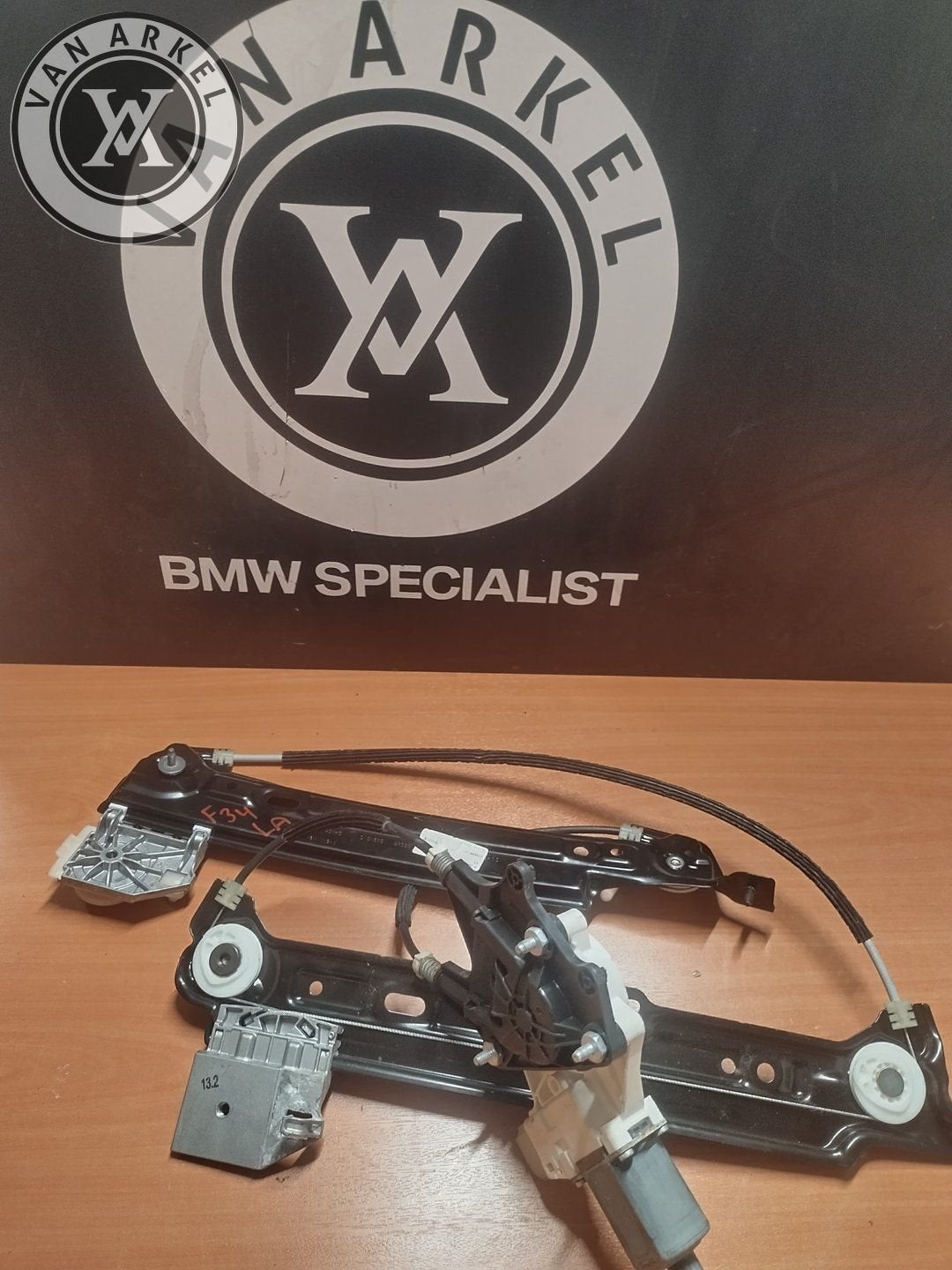 Raam mechanisme F34 links achter, Gebruikt, -, -, Ophalen of Verzenden
