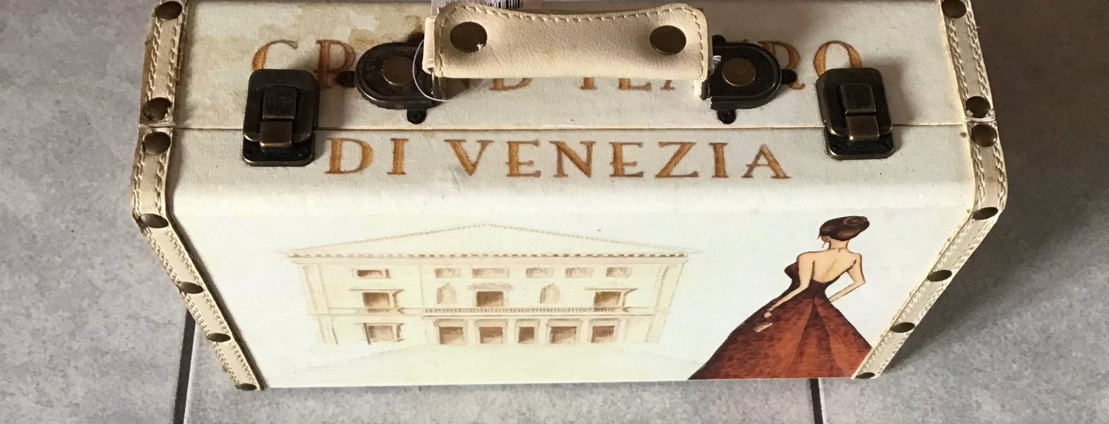 Koffertje ‘Grand Teatro di Venezia’, Hard kunststof, Minder dan 50 cm, Ophalen of Verzenden, Zo goed als nieuw