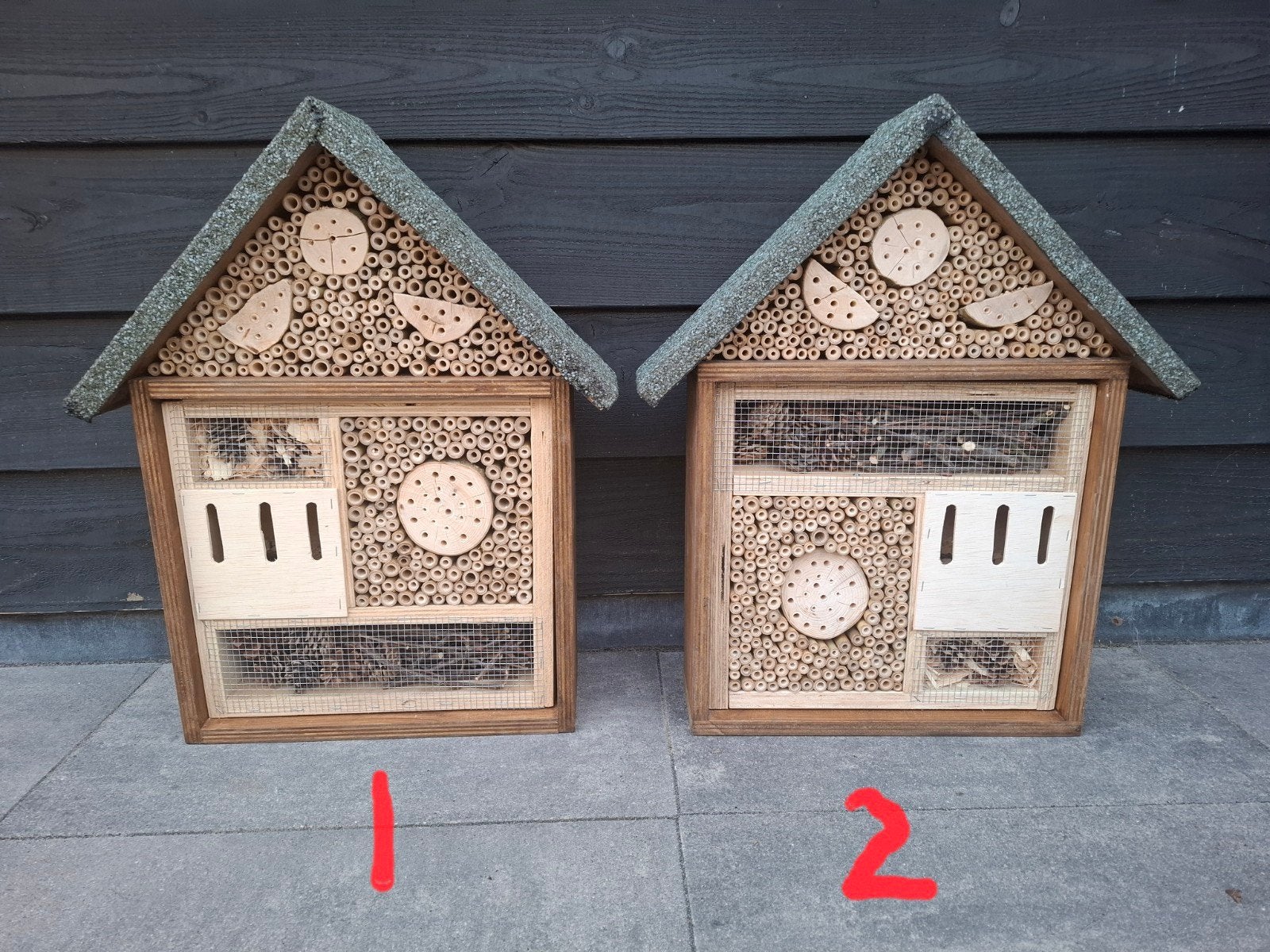 Insectenhotel XL luxe, Ophalen, Hout, Vogelkooi