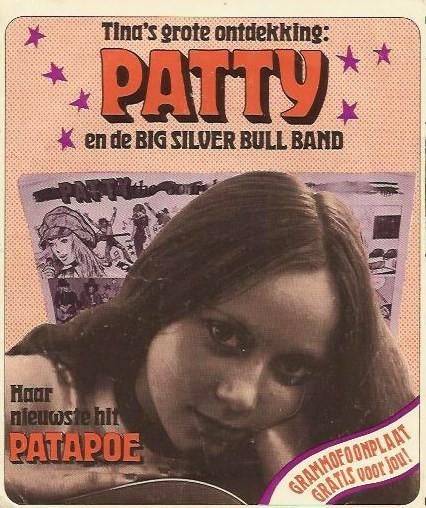 Patty en de Big Silver Bull Band "Patapoe" (Flexi 1972), Cd's en Dvd's, Ophalen of Verzenden, Gebruikt, Overige formaten, Pop