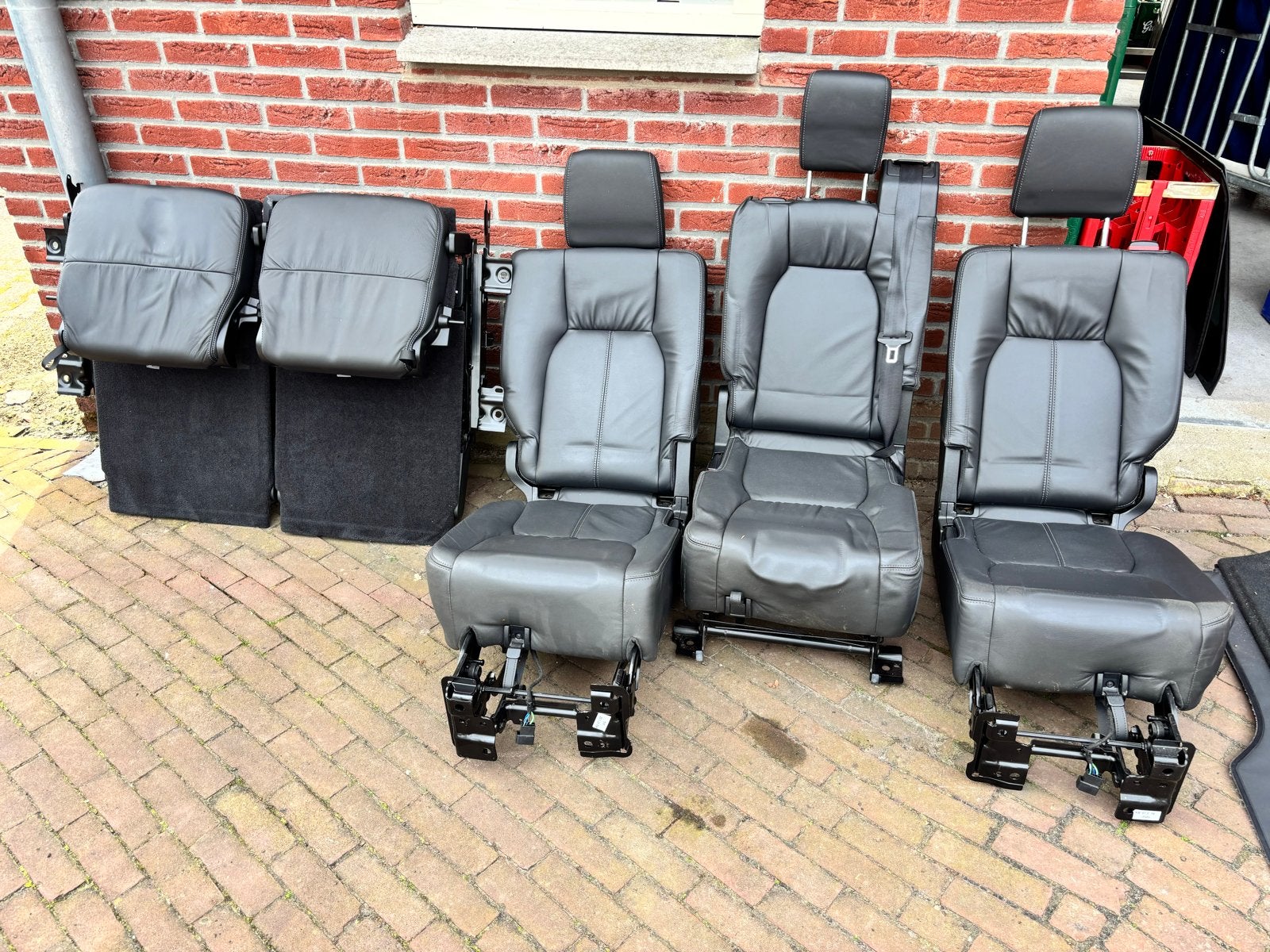 Land Rover Discovery 3 stoelen, achterbank, matten, gordels, Auto-onderdelen, Interieur en Bekleding, Ophalen of Verzenden, Gebruikt