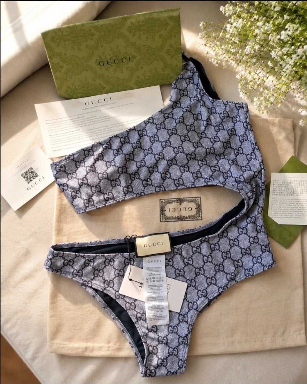 Gucci Monogram Badpak - Nieuw met labels, Nieuw, Badpak, Ophalen of Verzenden, Gucci