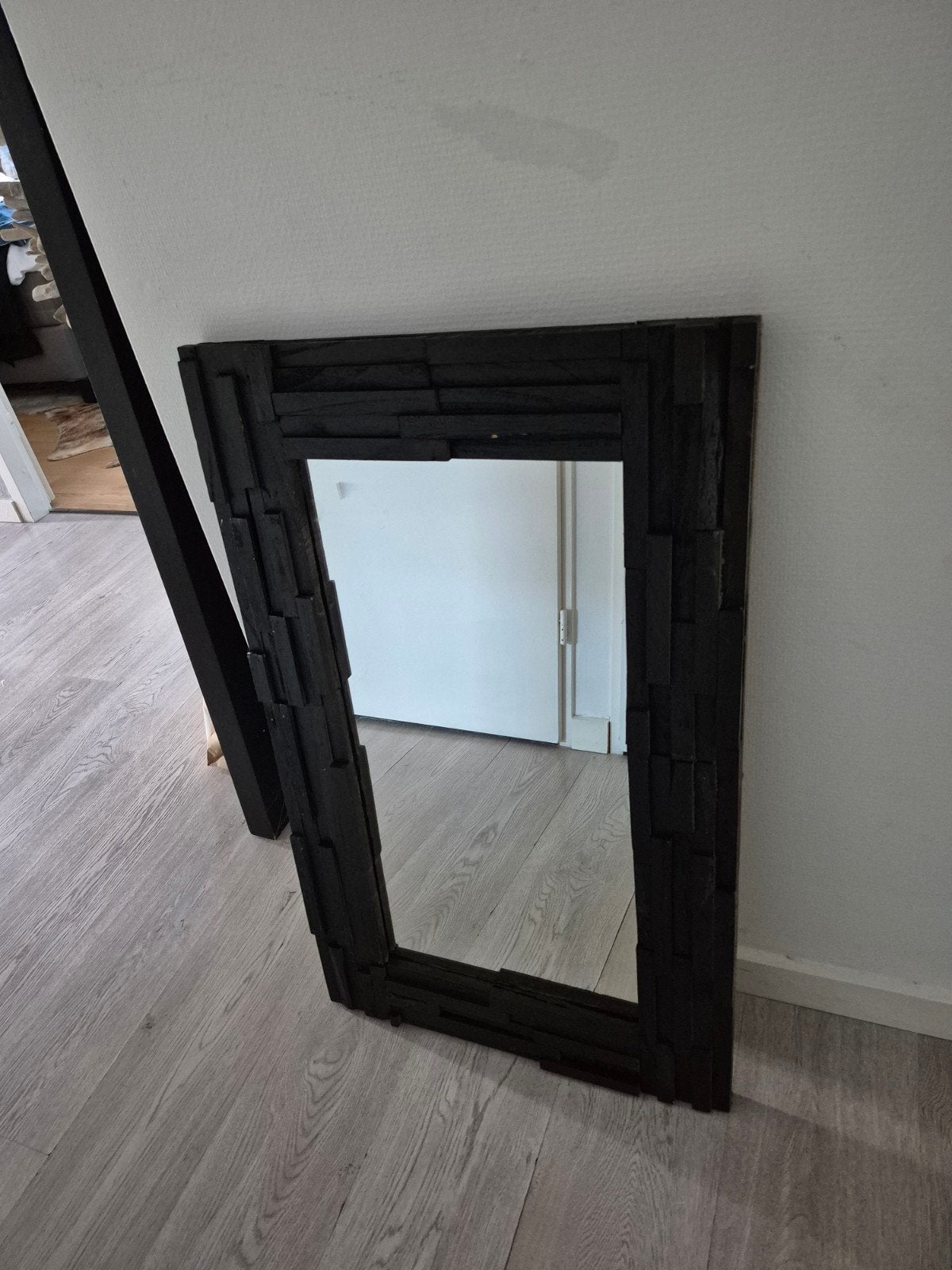 spiegel, Huis en Inrichting, Ophalen, Zo goed als nieuw, Minder dan 100 cm, Rechthoekig