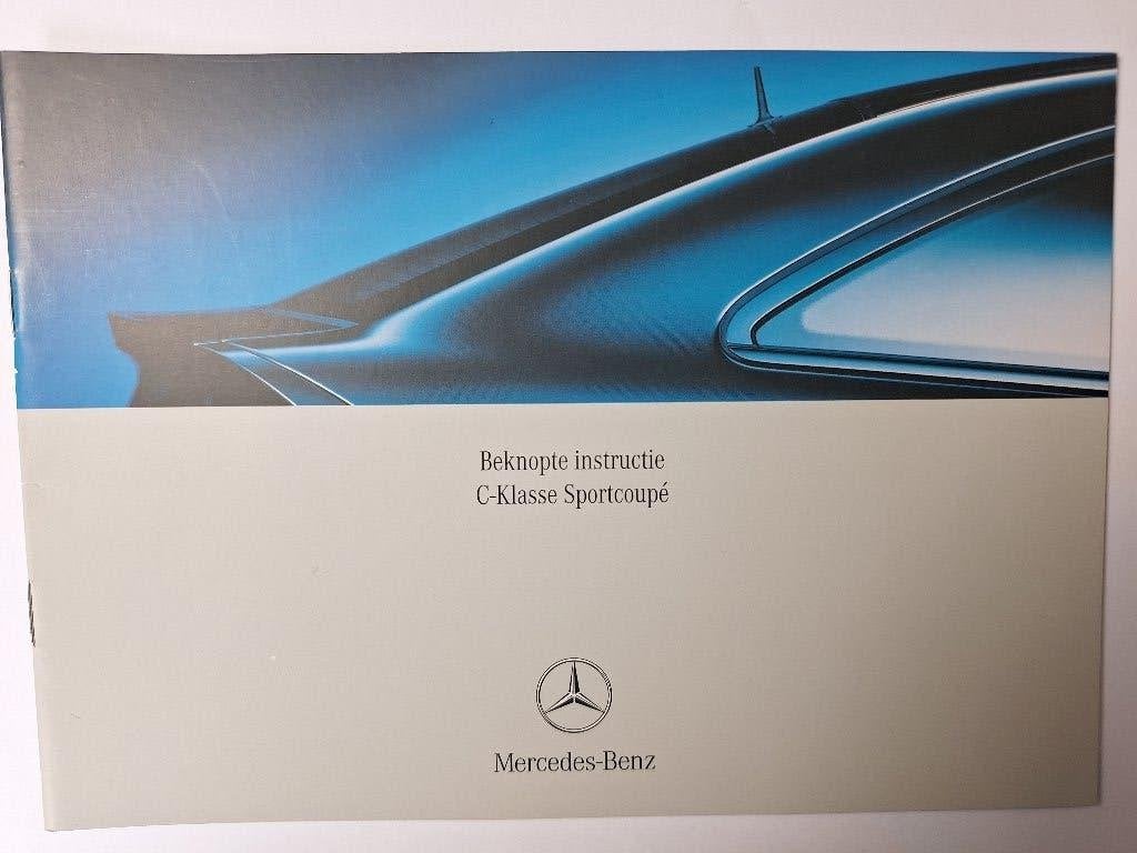 Mercedes Benz handleiding C coupe 203 2005, Auto diversen, Handleidingen en Instructieboekjes, Ophalen of Verzenden