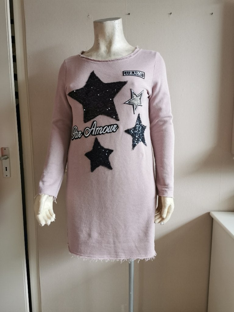 167 ... gave tuniek jurk  maat xl, Ophalen of Verzenden, Zo goed als nieuw, Overige kleuren, Jurk
