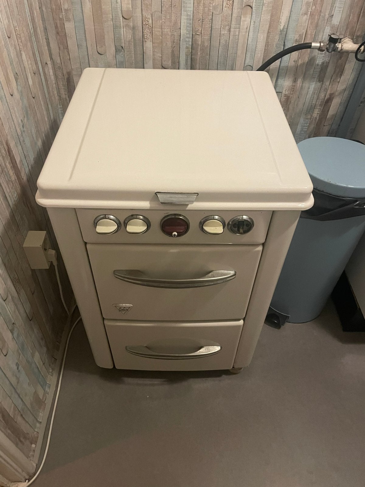 Vintage Atag gasfornuis met oven - Zeer goede staat, Witgoed en Apparatuur, Fornuizen, Ophalen, Gebruikt, 4 kookzones, Gas