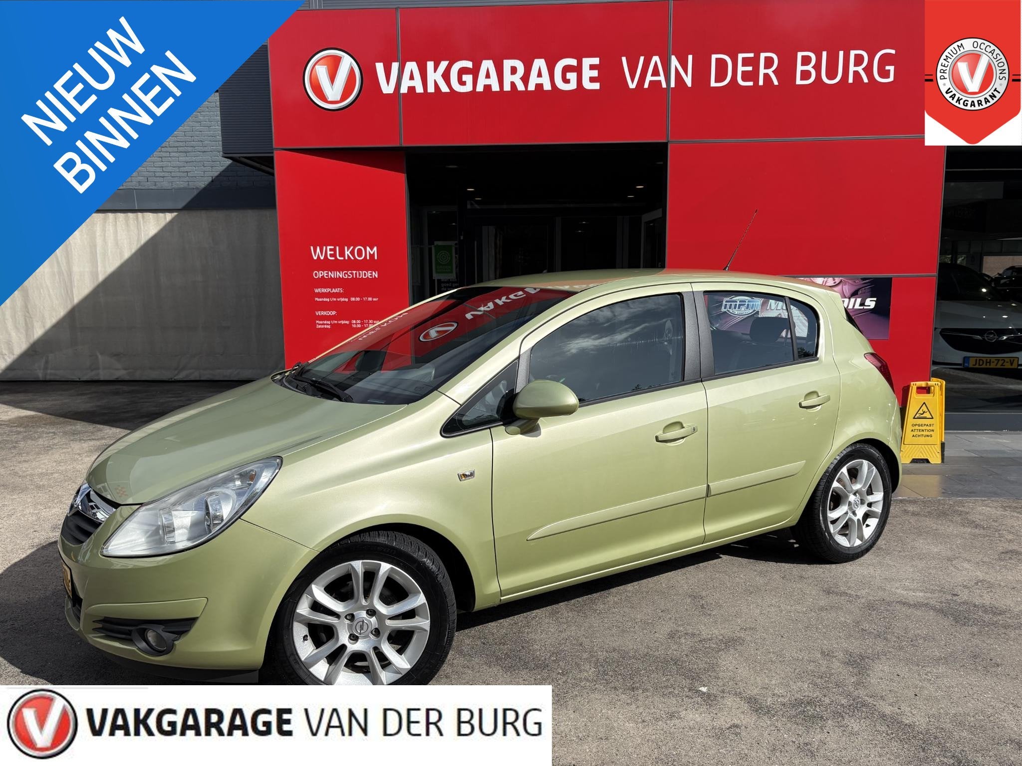Opel Corsa 1.4-16V Cosmo Vol Automaat 12 mnd BOVAG garantie, 12 maanden, Stof, Gebruikt, 4 cilinders