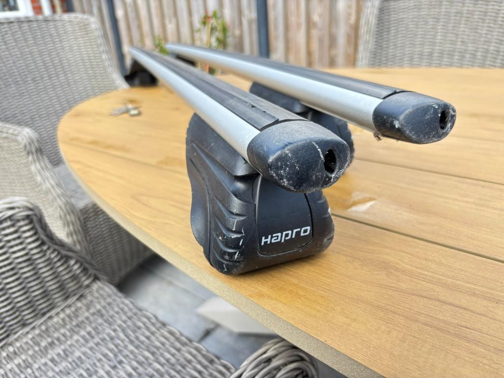 hapro Cronos 109 alu dakdragers, Auto diversen, Dakdragers, Ophalen of Verzenden, Gebruikt