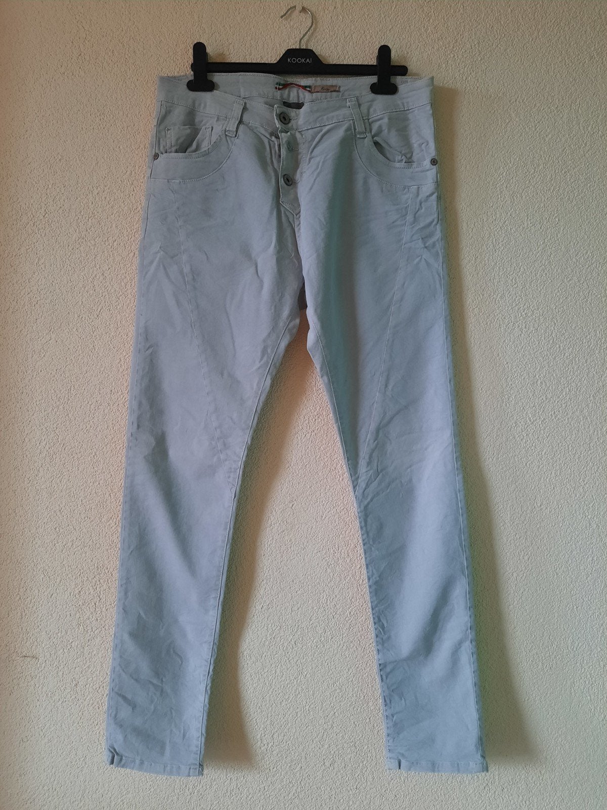 Broek van Please, Ophalen of Verzenden, Zo goed als nieuw, Grijs, Lang