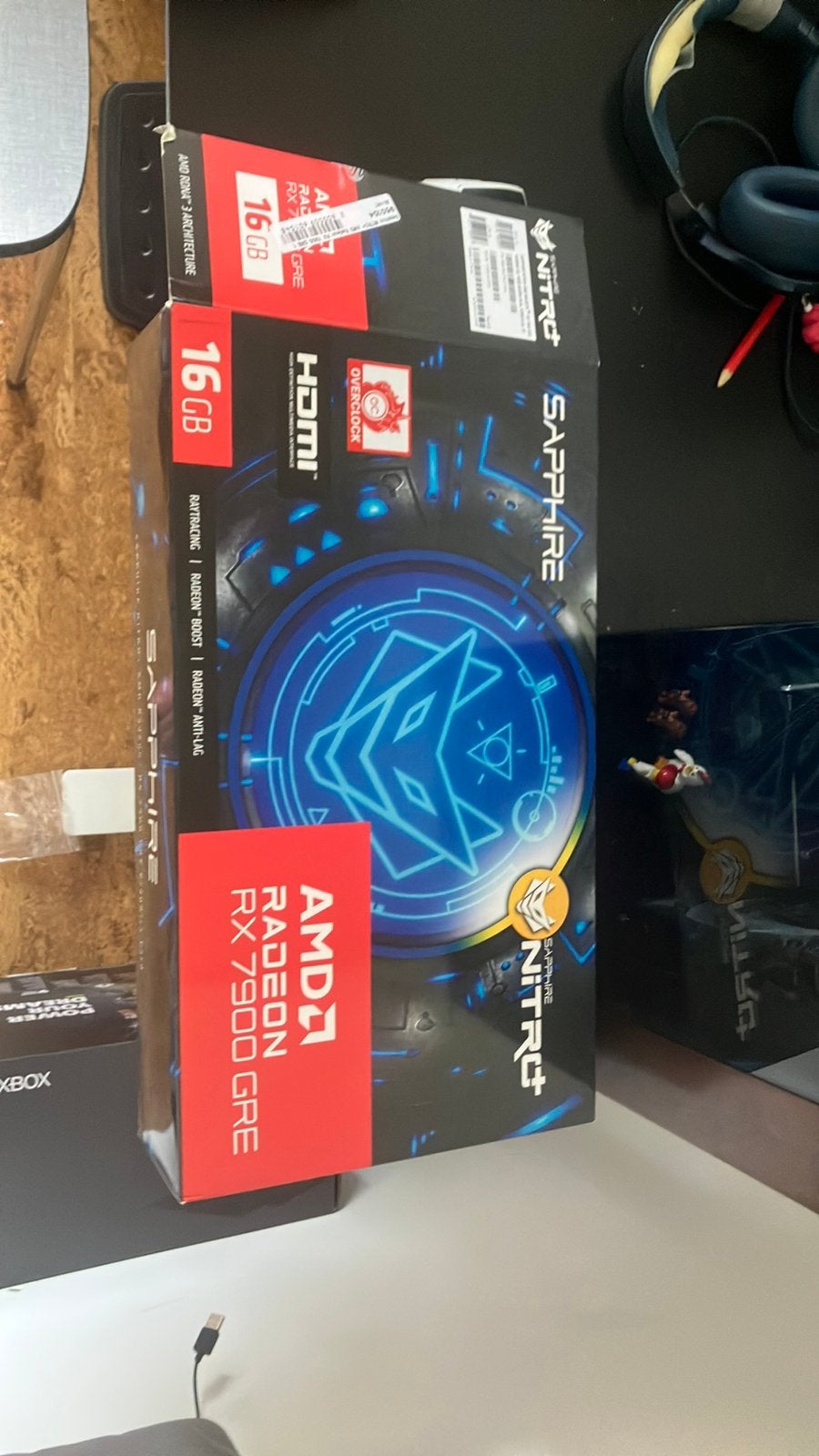 AMD Radeon 7900 gre 16gb, Computers en Software, Videokaarten, Zo goed als nieuw, PCI-Express 4.0, GDDR6, Ophalen