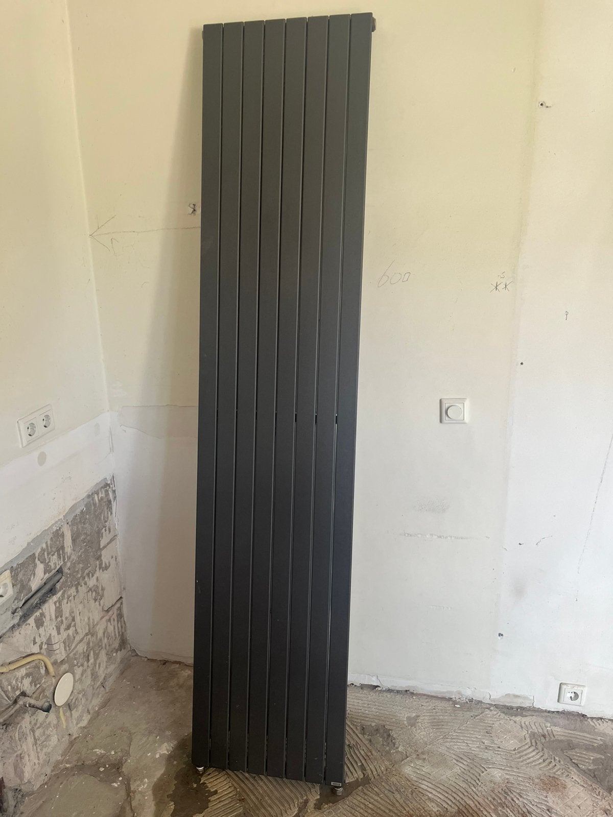 Designradiator, Doe-het-zelf en Verbouw, Ophalen, Gebruikt, Radiator, Minder dan 60 cm