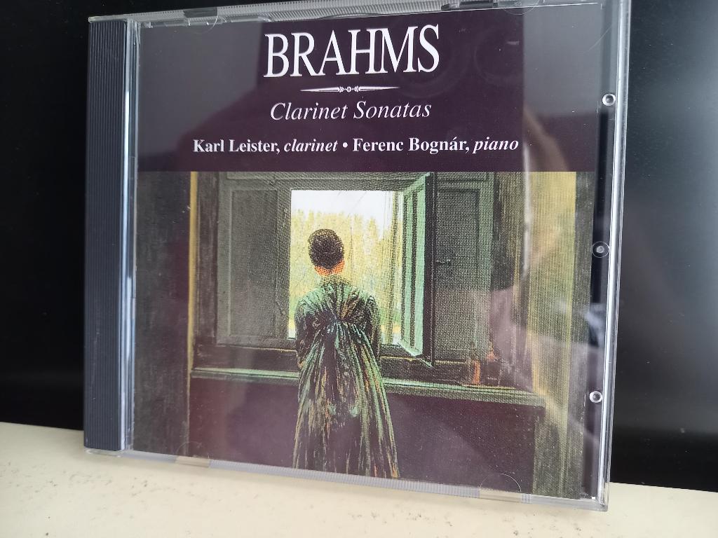 Brahms Clarinet Sonatas - Leister & Bognar, Ophalen of Verzenden, Modernisme tot heden, Zo goed als nieuw, Overige typen