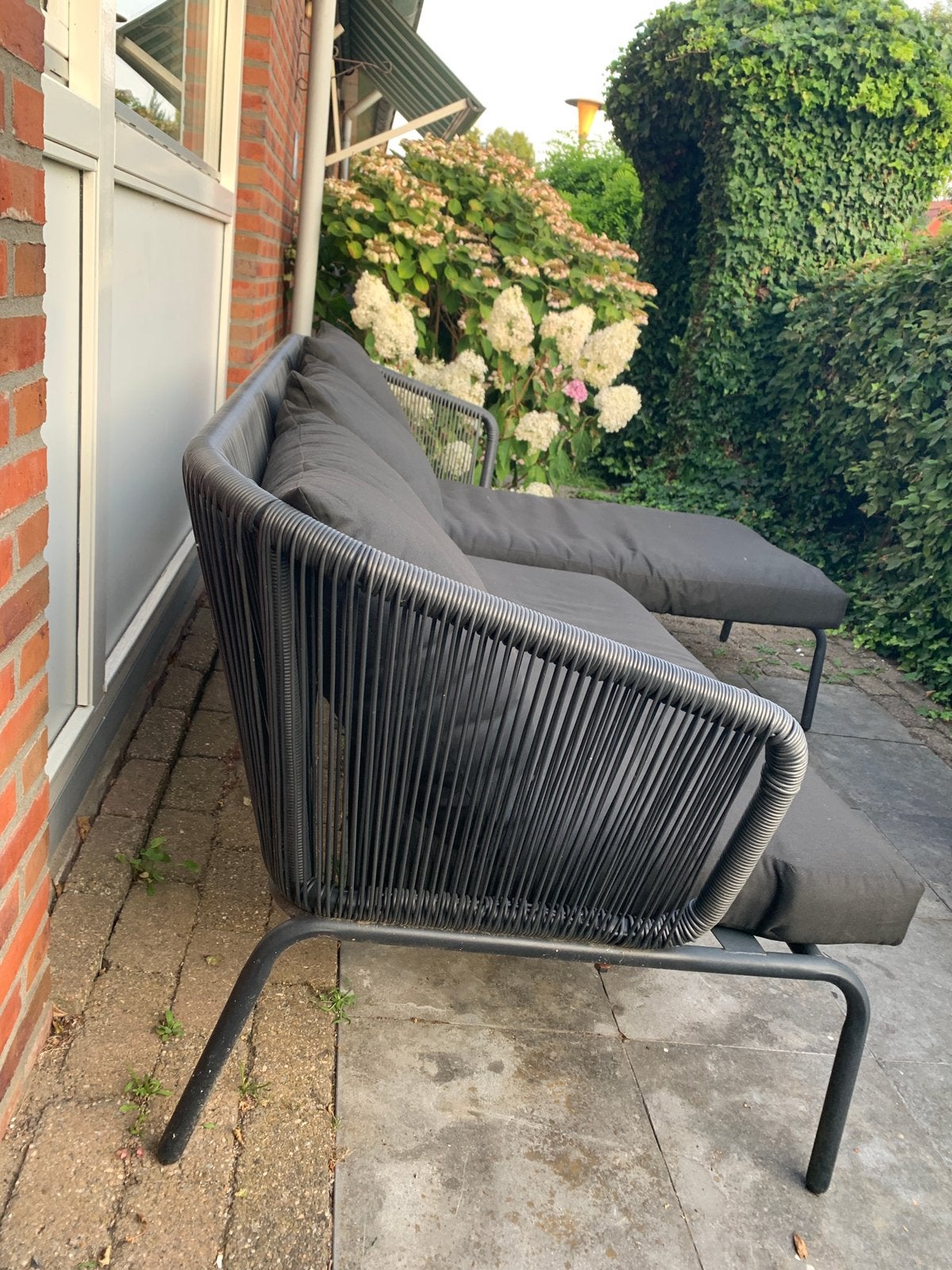 Loungeset voor in de tuin, Tuin en Terras, Ophalen, Gebruikt, Aluminium, Stapelbaar