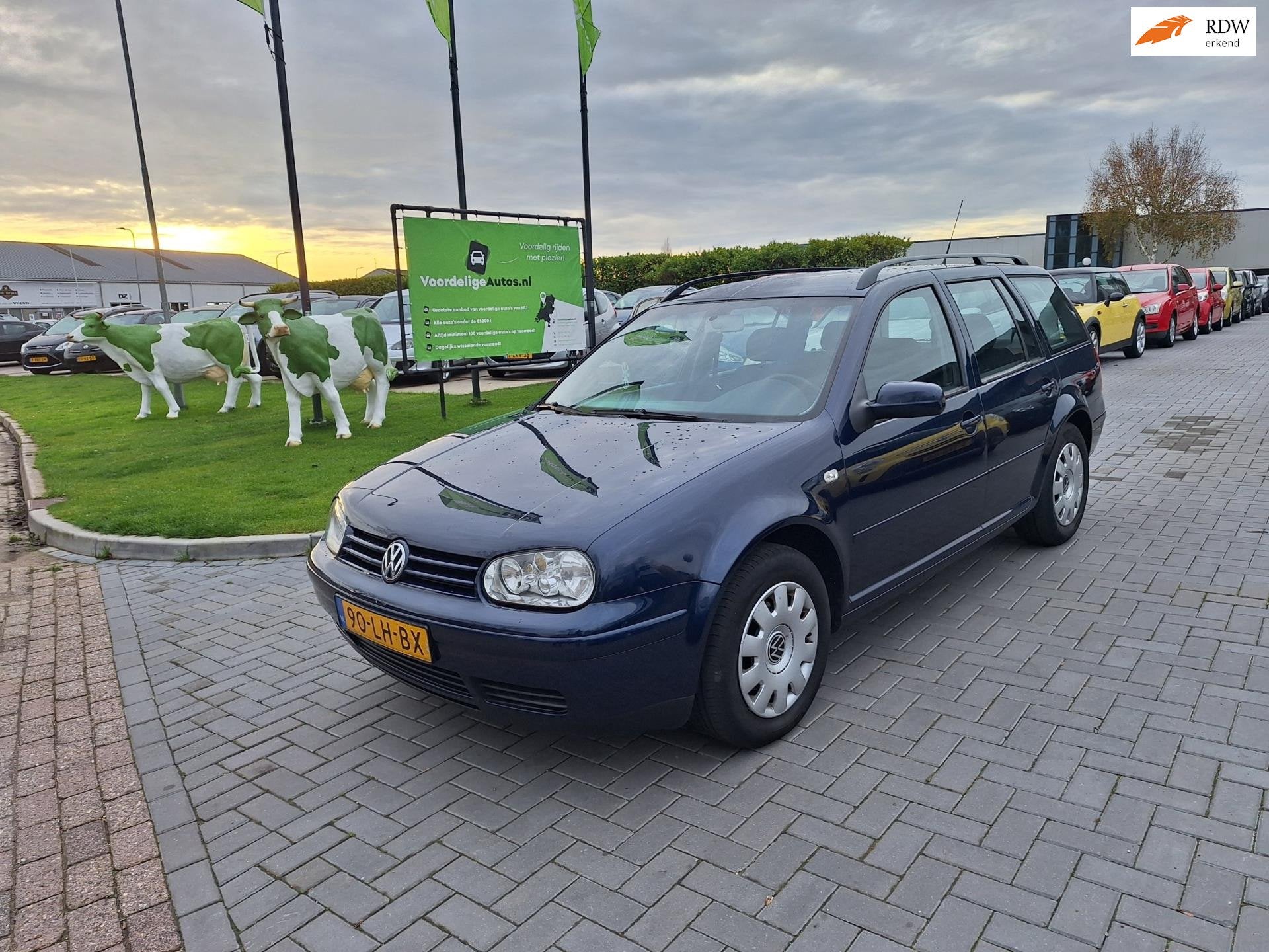 Volkswagen Golf Variant 1.6 Comfortline / AUTOMAAT / APK jun, Gebruikt, 4 cilinders, Startonderbreker, Blauw