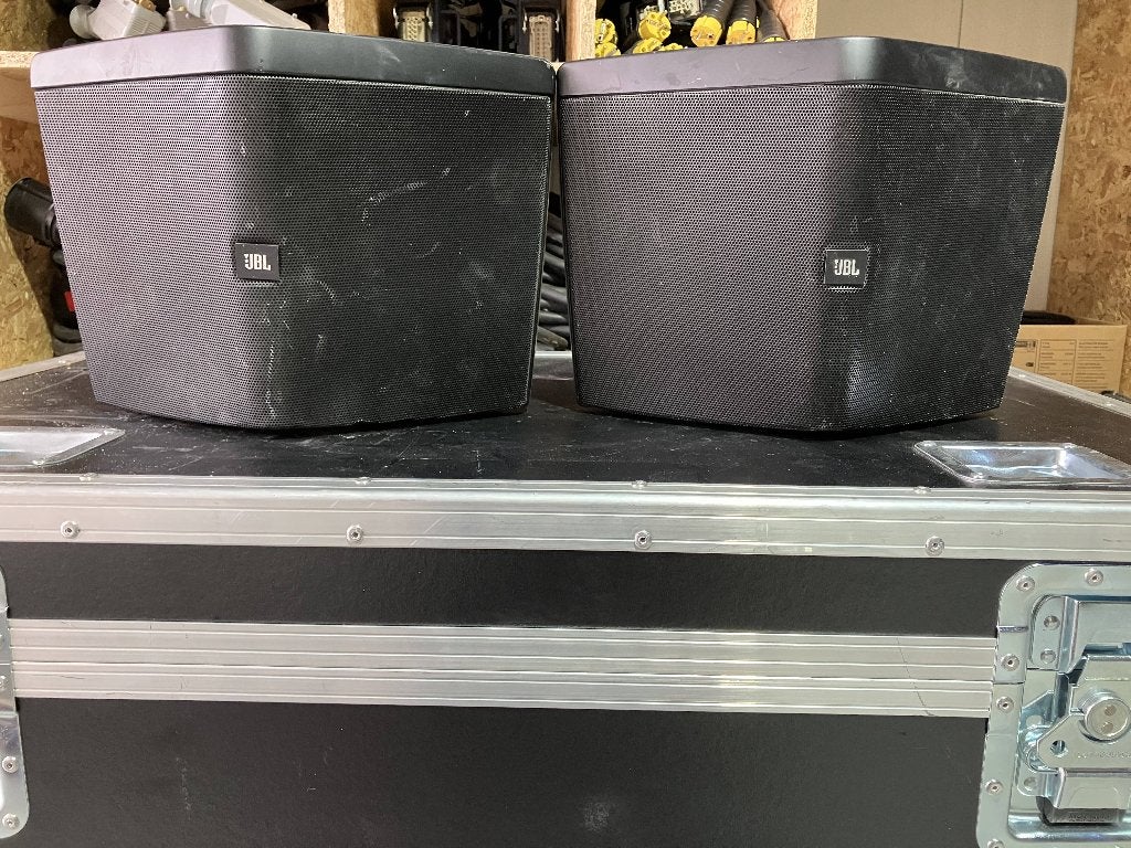 JBL Control HST zwarte speakers 100W rms - 400W peak (2x), Audio, Tv en Foto, Luidsprekers, Gebruikt, Overige typen, Ophalen of Verzenden