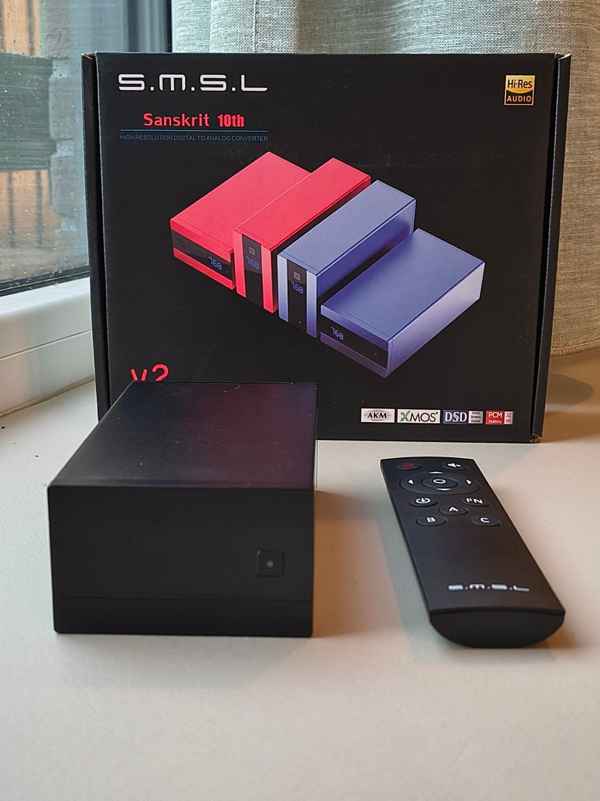 SMSL Sanskrit v2 10th Anniversary (zwart), Audio, Tv en Foto, Ophalen of Verzenden, Zo goed als nieuw