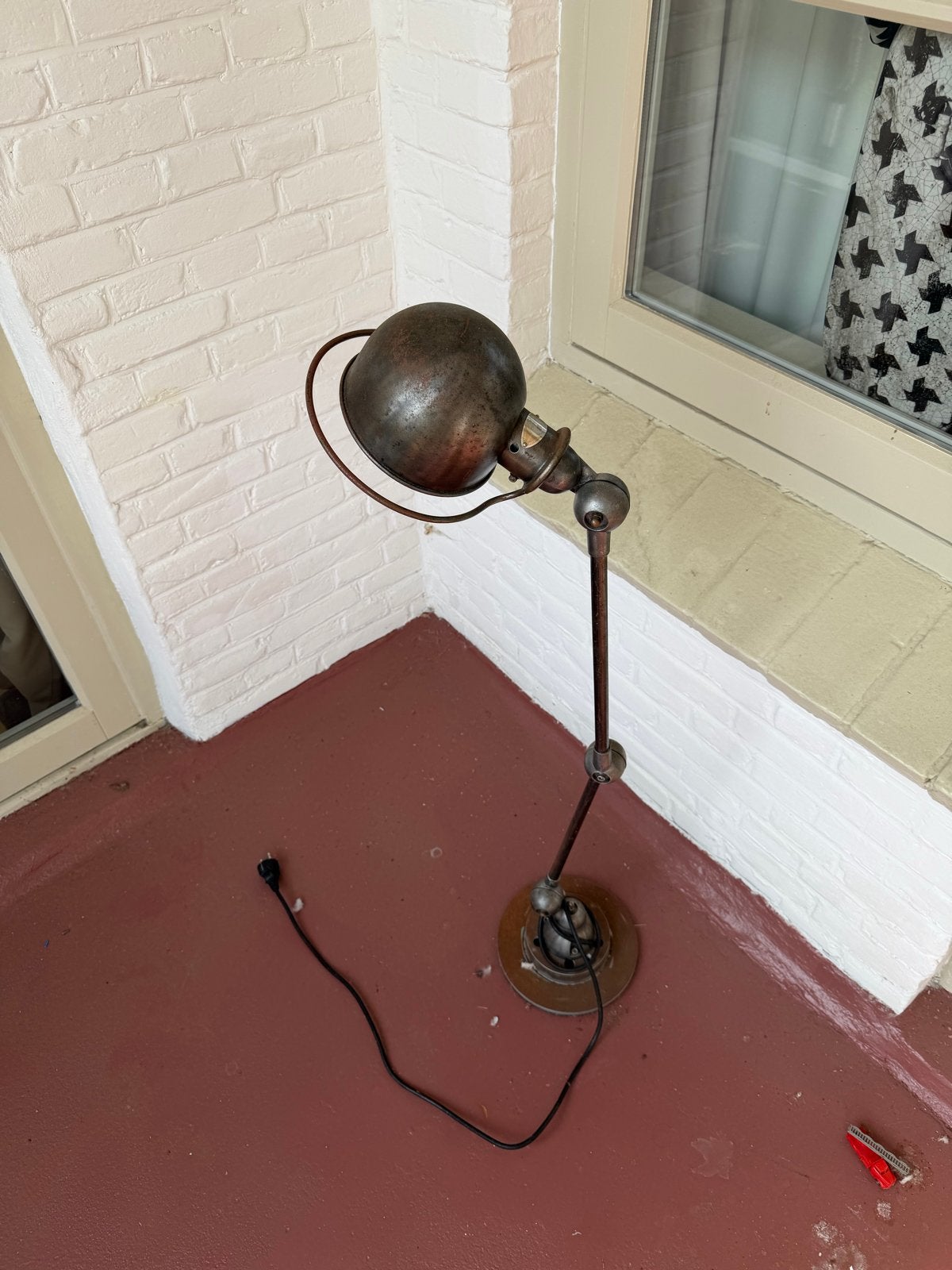 Jielde Vintage Industriële Vloerlamp - Uniek Design, Ophalen